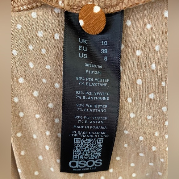 ASOS Brown Maxi Dress - Picture 3 of 4